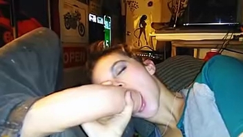 Giant cock...meets tiny teen 18+ pussy!