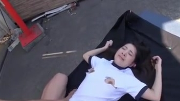 Amateur Asian teen 18+ fucking and getting a facial